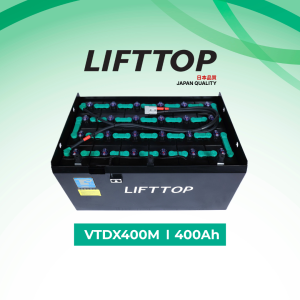 ẮC QUY XE NÂNG ĐIỆN LIFTTOP(HITACHI) MODEL VTDX400M