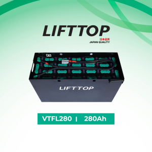 ẮC QUY XE NÂNG ĐIỆN LIFTTOP(HITACHI) MODEL VTFL280