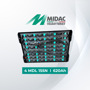 ẮC QUY XE NÂNG ĐIỆN MIDAC MODEL 4MDL155N