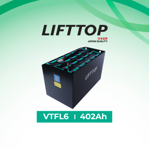 ẮC QUY XE NÂNG ĐIỆN LIFTTOP(HITACHI) MODEL VTFL6